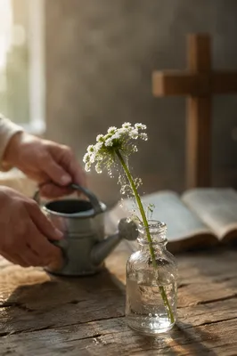 Reviving Wildflower with Morning Prayer