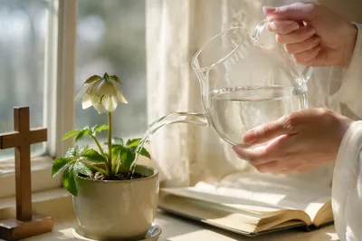 Reviving Wilted Flower by Morning Devotion