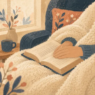 Cozy Morning Bible Quiet Time