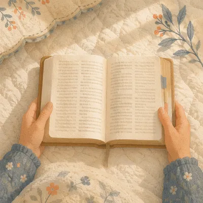 Cozy Morning Bible Quiet Time