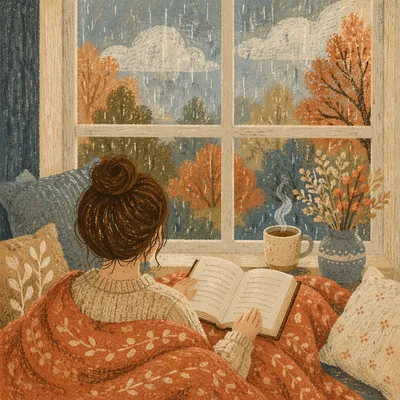 Cozy Window Seat Bible Quiet Time