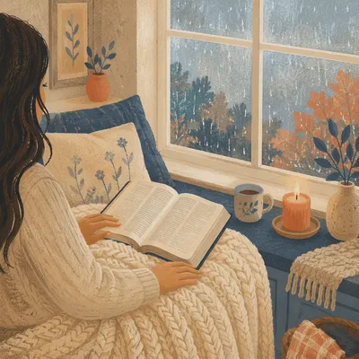 Cozy Morning Bible Quiet Time