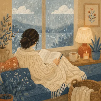 Cozy Morning Bible Quiet Time