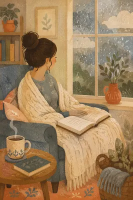 Cozy Morning Bible Reflection by Window