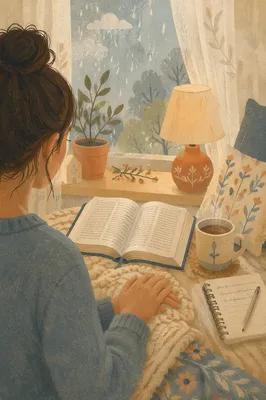 Cozy Morning Bible Quiet Time