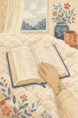 Cozy Morning Bible Quiet Time