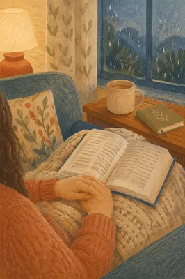 Cozy Morning Bible Quiet Time