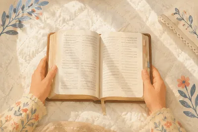 Cozy Morning Bible Quiet Time