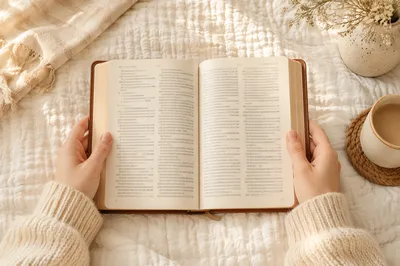 Cozy Morning Bible Quiet Time