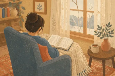 Cozy Morning Bible Quiet Time