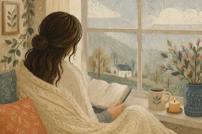 Cozy Morning Bible Quiet Time