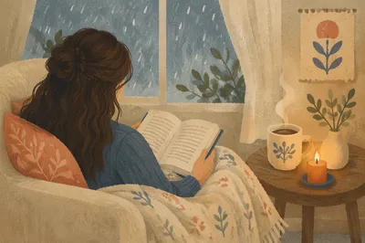 Cozy Morning Bible Quiet Time