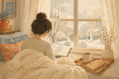 Cozy Morning Bible Quiet Time