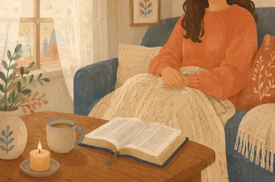 Cozy Morning Bible Quiet Time
