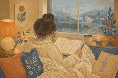 Cozy Morning Bible Quiet Time