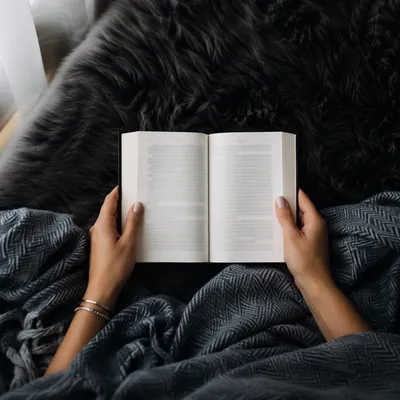 Cozy Bible Quiet Time with Blanket