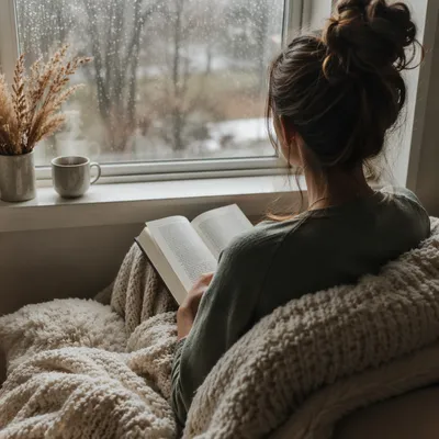 Cozy Morning Bible Quiet Time
