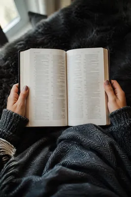 Cozy Quiet Time with Open Bible