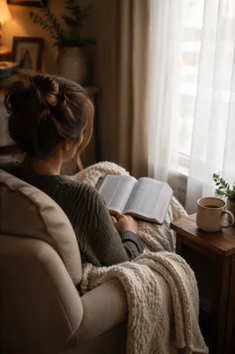 Cozy Morning Bible Quiet Time