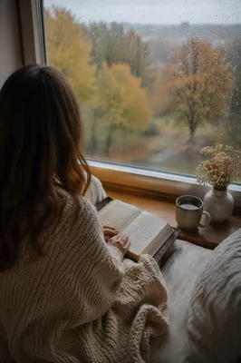 Cozy Morning Bible Reflection by Window