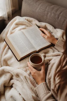 Cozy Morning Bible Quiet Time Scene