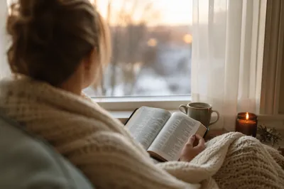 Cozy Morning Bible Quiet Time