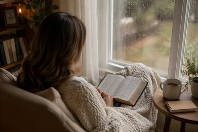 Cozy Morning Bible Quiet Time