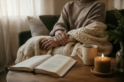 Cozy Morning Quiet Time with Bible