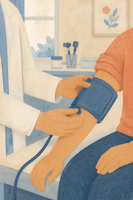Routine Blood Pressure Check in Clinic