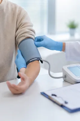 Routine Blood Pressure Check in Clinic