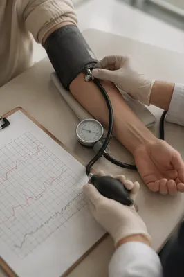 Routine Blood Pressure Check in Clinic