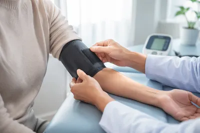 Routine Blood Pressure Check in Clinic
