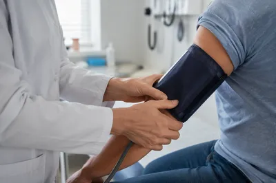 Routine Blood Pressure Check in Clinic
