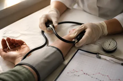 Routine Blood Pressure Check in Clinic