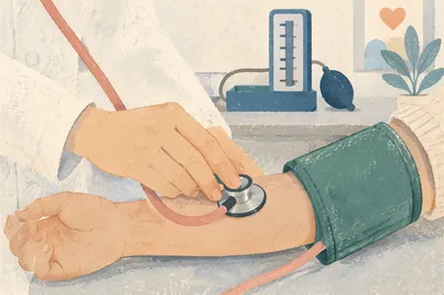 Routine Blood Pressure Check in Clinic