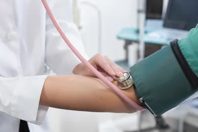 Routine Blood Pressure Check in Clinic