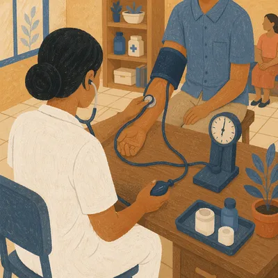 Community Clinic Blood Pressure Health Check