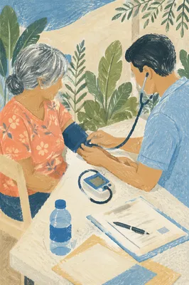 Garden Clinic Blood Pressure Health Check