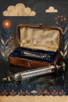 Vintage Blood Pressure Instrument Still Life