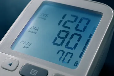 Digital Blood Pressure Monitor Health Check