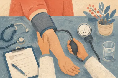 Routine Blood Pressure Check in Clinic