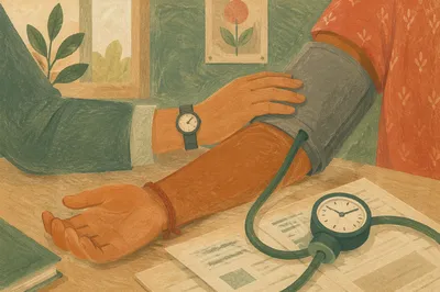 Routine Blood Pressure Check in Clinic
