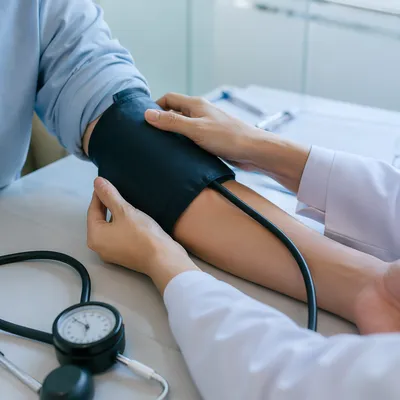 Routine Blood Pressure Check in Clinic