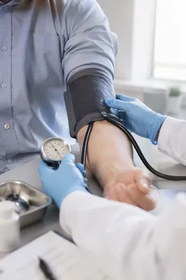 Routine Blood Pressure Check in Clinic