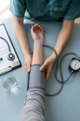 Routine Blood Pressure Check in Clinic
