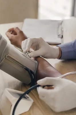 Compassionate Blood Pressure Check in Clinic