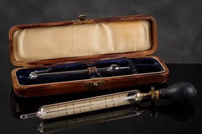 Vintage Blood Pressure Check Medical Still Life
