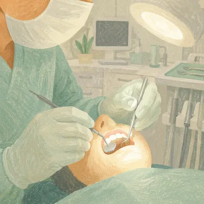 Modern Dental Examination in Mint Clinic