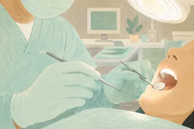 Modern Dental Examination in Calm Clinic