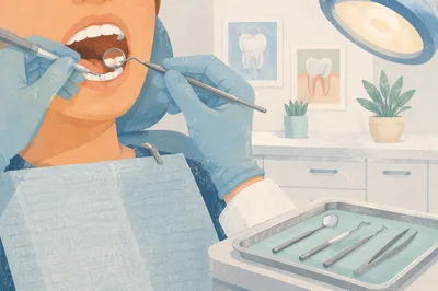 Gentle Dental Checkup in Modern Clinic